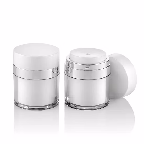 Cosmetic Packaging Skin Care Cream 15ml 30ml 50ml Acrylic Airless Jar Airless Bottle