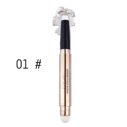 12 Color Monochrome Eye Shadow Glitter Golden Silver Lying Silkworm Pen High Pearl Light Stick Color Eye Shadow Pencil