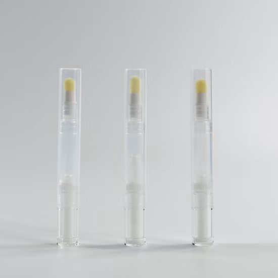 Penna per correttore cosmetico Twist vuota in plastica da 4 ml con applicatore a cuscino d'aria